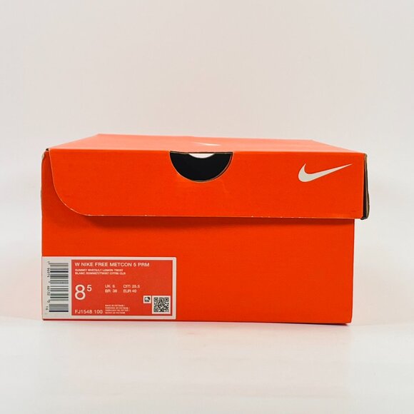 Nike Women's Free Metcon 5 PRM 'Summimt White Sea Glass' FJ1548-100 Multi-Size - Picture 16 of 16